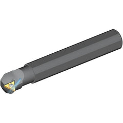 Vargus - Internal Thread, Right Hand Cut, 32mm Shank Width x 29mm Shank Height Indexable Threading Toolholder - 250mm OAL, 4UI Insert Compatibility, NVRC Toolholder, Series U Style - Exact Tooling