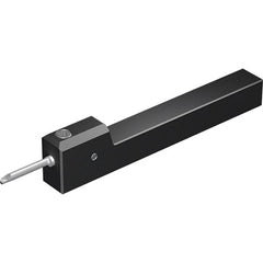 Vargus - Internal Thread, Neutral Cut, 1/2" Shank Width x 1/2" Shank Height Indexable Threading Toolholder - 4" OAL, MS4, yes Insert Compatibility, MHS Toolholder, Series Microscope Square Shank - Exact Tooling