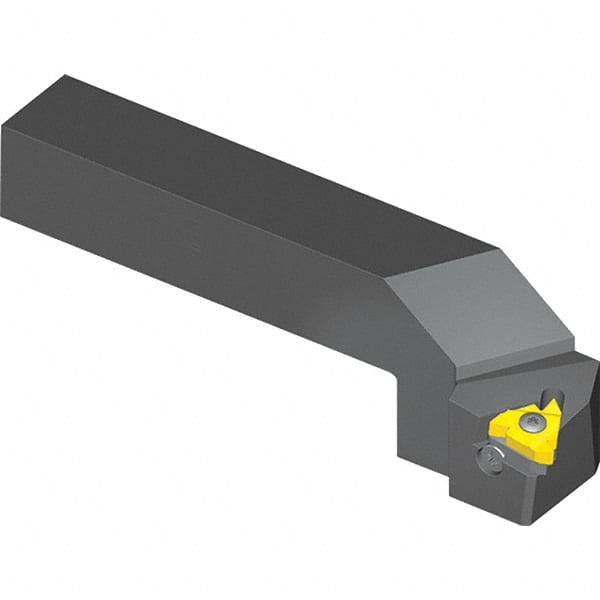 Vargus - External Thread, Left Hand Cut, 1" Shank Width x 1" Shank Height Indexable Threading Toolholder - 6" OAL, 4ER Insert Compatibility, AL Toolholder, Series Standard CQ - Exact Tooling