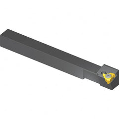 Vargus - Internal/External Thread, Left Hand Cut, 0.39" Shank Width x 0.39" Shank Height Indexable Threading Toolholder - 3.94" OAL, 2IL Insert Compatibility, OV Toolholder, Series Miniature Square Shank - Exact Tooling