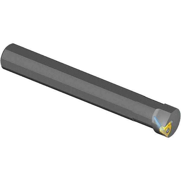 Vargus - Internal Thread, Left Hand Cut, 60mm Shank Width x 54mm Shank Height Indexable Threading Toolholder - 400mm OAL, 5VIL Insert Compatibility, NVRC Toolholder, Series V Style - Exact Tooling