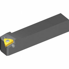 Vargus - External Thread, Right Hand Cut, 32mm Shank Width x 32mm Shank Height Indexable Threading Toolholder - 176.6mm OAL, 5ER Insert Compatibility, AL Toolholder, Series M+ Style - Exact Tooling