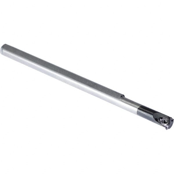 Vargus - Internal Thread, Left Hand Cut, 1/4" Shank Width x 0.2" Shank Height Indexable Threading Toolholder - 4" OAL, 4.0KIL Insert Compatibility, CNVRC Toolholder, Series Mini 3 - Exact Tooling