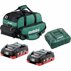 Metabo - Power Tool Chargers Voltage: 18 Battery Chemistry: Lithium-Ion - Exact Tooling