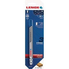 Lenox - Jig Saw Blades Blade Material: Bi-Metal Blade Length (Inch): 4-1/2 - Exact Tooling