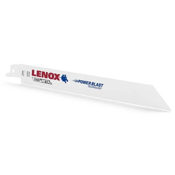 Lenox - Reciprocating Saw Blades Blade Material: Bi-Metal Blade Length (Inch): 8 - Exact Tooling