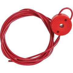 Brady - Cable Lockouts Cable Length (Feet): 8 Number of Lockout Points: 1 - Exact Tooling