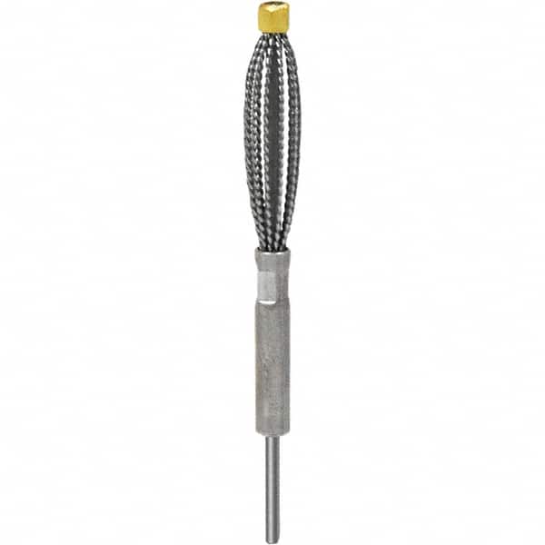 Made in USA - Power Deburring Tools   Type: Cross Hole Deburring Tool    Tool Compatibility: Rotary Power Tool - Exact Tooling