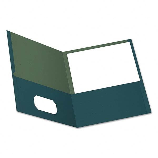 OXFORD - File Folders, Expansion Folders & Hanging Files Folder/File Type: Pocket Folders Color: Blue - Exact Tooling