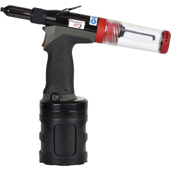 STANLEY Engineered Fastening - Air Riveters Riveter Type: Pneudraulic Riveter Open End Rivet Capacity: Up to 3/16 - Exact Tooling