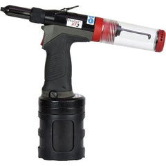 STANLEY Engineered Fastening - Air Riveters Riveter Type: Pneudraulic Riveter Open End Rivet Capacity: Up to 3/16 - Exact Tooling