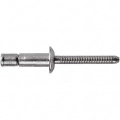 STANLEY Engineered Fastening - Size 8 Dome Head Steel Structural with Locking Stem Blind Rivet - Exact Tooling