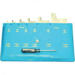 Mitutoyo - Adjustable Parallel Sets Minimum Length (Inch): 1-11/16 Maximum Length (Inch): 5 - Exact Tooling