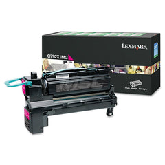 Lexmark - Office Machine Supplies & Accessories; Office Machine/Equipment Accessory Type: Toner Cartridge ; For Use With: Lexmark C792de; C792dte; C792dhe ; Color: Magenta - Exact Tooling