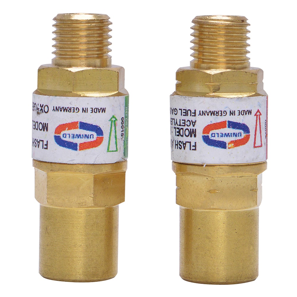 Made in USA - Flashback Arresters; Type: Filtered ; For Use With: A 3/8"-24 connection ; PSC Code: 3433 - Exact Tooling