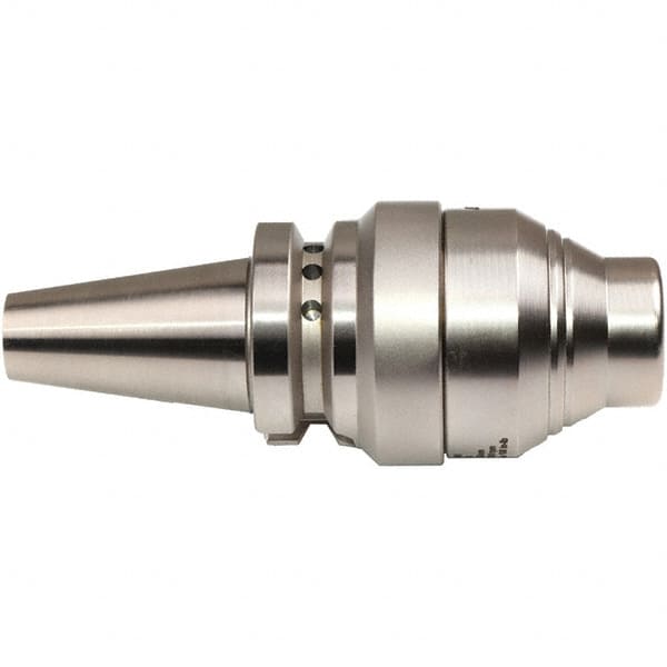 Emuge - BT30 Taper Shank, 9/16" Hole Diam x 30mm Nose Diam Milling Chuck - 82mm Projection, Through-Spindle Coolant, Balanced to 20,000 RPM - Exact Tooling