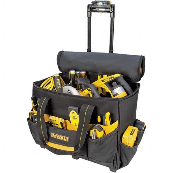 DeWALT - Tool Bags & Tool Totes Type: Rolling Tool Bag Number of Pockets: 17 - Exact Tooling