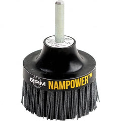 Brush Research Mfg. - Brush Arbors Product Compatibility: NamPower Disc Brush Arbor Type: Drive Arbor - Exact Tooling