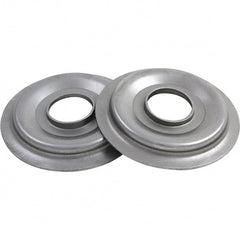 Brush Research Mfg. - 1-1/4" Diam Flat Carbon Steel Tube Brush - 0.006" Filament Diam, 1-1/2" Brush Length, 5-1/2" OAL, Steel Shank - Exact Tooling