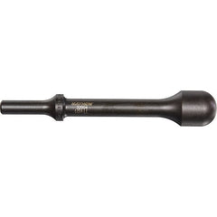 Mayhew - 1" Head Width, 6" OAL, Pneumatic Hammer - Round Drive, Round Shank, Steel - Exact Tooling