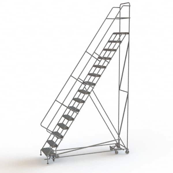 TRI-ARC - Rolling & Wall Mounted Ladders & Platforms Type: All-Directional Ladder Style: Rolling Safety Ladder - Exact Tooling