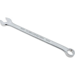 Blackhawk by Proto - 11mm 12 Point Offset Combination Wrench - 15° Offset Angle, 5-3/4" OAL, Steel, Satin Finish - Exact Tooling