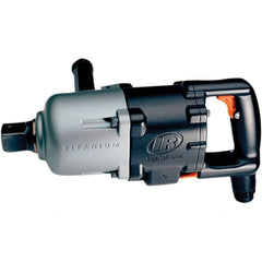 Ingersoll-Rand - 1-1/2" Drive, 2,750 RPM, 5,000 Ft/Lb Torque Impact Wrench - D-Handle, 700 IPM, 80 CFM, 90 psi, 1/2" Inlet - Exact Tooling