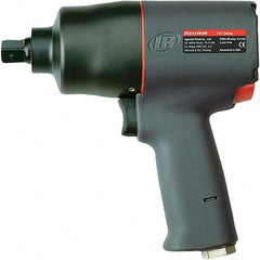 Ingersoll-Rand - 1/2" Drive, 9,500 RPM, 600 Ft/Lb Torque Impact Wrench - Pistol Grip Handle, 1,250 IPM, 23 CFM, 90 psi, 1/4" NPTF Inlet - Exact Tooling