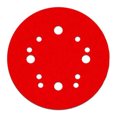 Hook & Loop Discs; Disc Diameter (Decimal Inch): 5; Grade: Coarse; Grit: 80; Abrasive Material: Ceramic Blend; Disc Color: Red; Package Quantity: 50; Grit: 80; Grit: 80; Package Quantity: 50