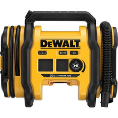 DeWALT - 20V MAX Battery, 12V DC or 110V AC Tire Inflator Kit - 160 psi - Exact Tooling