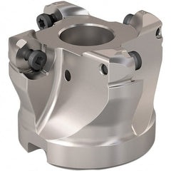 Seco - 38.8mm Cut Diam, 6mm Max Depth, 3/4" Arbor Hole, 4 Inserts, RP..1204 Insert Style, Indexable Copy Face Mill - R220.29 Cutter Style, 12,500 Max RPM, 1-1/2 High, Through Coolant, Series R220.29 - Exact Tooling