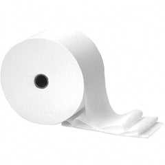 PRO-SOURCE - Small Core Bath Tissue, 850' Roll Length x 3.88" Sheet Width - 1 Ply, White, Recycled Fiber, 24 Rolls - Exact Tooling