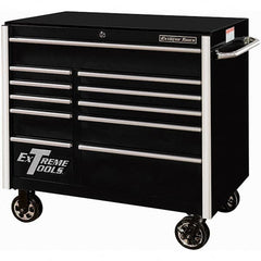 EXTREME TOOLS - Tool Storage Carts Type: Tool Cart Number of Drawers: 11 - Exact Tooling
