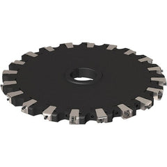 Seco - Arbor Hole Connection, 0.669" Cutting Width, 121mm Depth of Cut, 315mm Cutter Diam, 50mm Hole Diam, 10 Tooth Indexable Slotting Cutter - R335.25 Toolholder, XNHQ 1407 Insert, Neutral Cutting Direction - Exact Tooling
