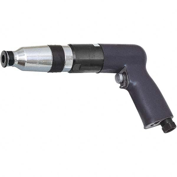Ingersoll-Rand - 1/4" Bit Holder, 1,000 RPM, Pistol Grip Handle Air Screwdriver - 15 to 40 In/Lb Torque, 7 CFM - Exact Tooling