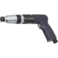 Ingersoll-Rand - 1/4" Bit Holder, 1,000 RPM, Pistol Grip Handle Air Screwdriver - 15 to 40 In/Lb Torque, 7 CFM - Exact Tooling