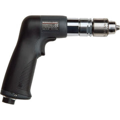 Ingersoll-Rand - 1/4" Bit Holder, 1,500 RPM, Pistol Grip Handle Air Screwdriver - 2-1/2 to 20 In/Lb Torque, 0 CFM - Exact Tooling