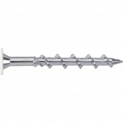 DeWALT Anchors & Fasteners - 1/4" Diam, 2 Overall Length, Phillips Drive Concrete Screw & Masonry Fastener - Exact Tooling