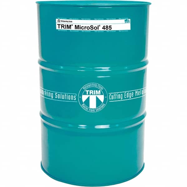 Master Fluid Solutions - TRIM MicroSol 455, 54 Gal Drum Cutting Fluid - Semisynthetic - Exact Tooling