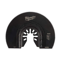 Milwaukee Tool - Rotary & Multi-Tool Accessories; Accessory Type: Wood Blade ; For Use With: Multi-Tools ; Includes: 3-1/2" HCS SEGMENTED WOOD BLADE ; Maximum RPM: 0.000 ; Tooth Style: End Cut ; Head Diameter (Inch): 3-1/2 - Exact Tooling
