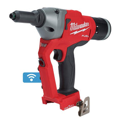 Milwaukee Tool - Cordless Riveters; Fastener Type: Cordless Electric Riveter ; Closed End Rivet Capacity: 9/32" ; Includes Items: M18 FUEL? 1/4" Blind Rivet Tool w/ONE-KEY? Bare Tool?(2660-20), M18 FUEL? 1/4" Blind Rivet Tool w/ ONE-KEY? Retention Nose P - Exact Tooling