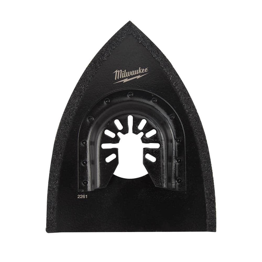 Milwaukee Tool - Rotary & Multi-Tool Accessories; Accessory Type: Multi-Material Blade ; For Use With: Multi-Tools ; Includes: HYBRID CARBIDE GRIT BLADE ; Maximum RPM: 0.000 ; Color: Black ; Tooth Style: End Cut - Exact Tooling