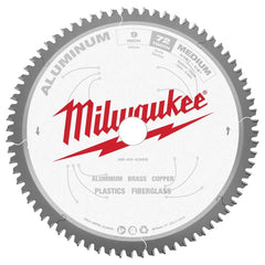 Milwaukee Tool - Wet & Dry-Cut Saw Blades; Blade Diameter (Inch): 7-1/4 ; Blade Material: Carbide-Tipped ; Arbor Style: Standard Round ; Arbor Hole Diameter (Inch): 1 ; Arbor Hole Diameter (Decimal Inch): 1 ; Application: Non-Ferrous Metal Cutting - Exact Tooling