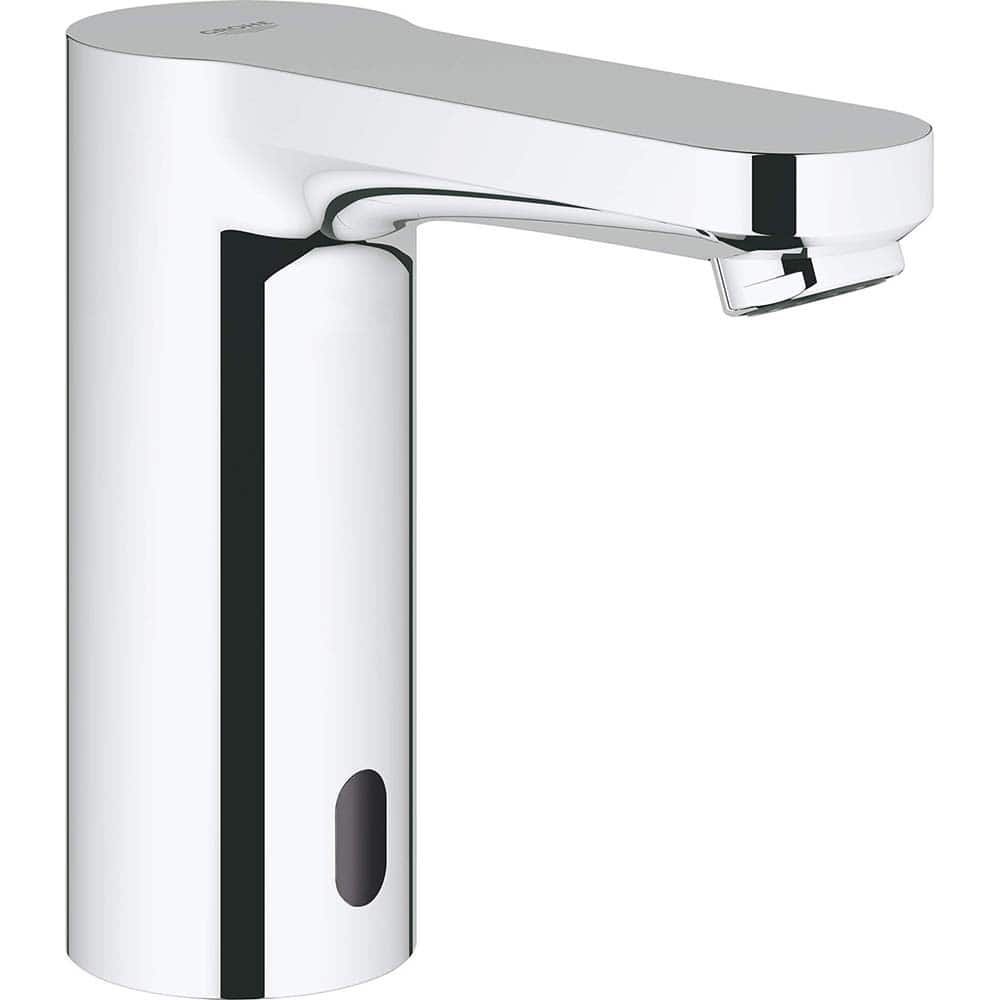 Grohe - Electronic & Sensor Faucets; Type: Sensor ; Style: Modern; Contemporary ; Type of Power: Lithium Battery Backup ; Spout Type: Low Arc ; Mounting Centers: Single Hole (Inch); Finish/Coating: Polished Chrome - Exact Tooling