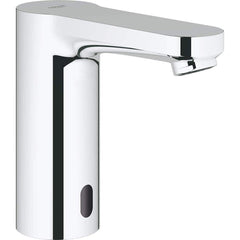 Grohe - Electronic & Sensor Faucets; Type: Sensor ; Style: Modern; Contemporary ; Type of Power: Lithium Battery Backup ; Spout Type: Low Arc ; Mounting Centers: Single Hole (Inch); Finish/Coating: Polished Chrome - Exact Tooling
