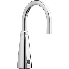 American Standard - Electronic & Sensor Faucets; Type: Sensor ; Style: Modern; Contemporary ; Type of Power: DC ; Spout Type: High Arc ; Mounting Centers: Single Hole (Inch); Finish/Coating: Polished Chrome - Exact Tooling