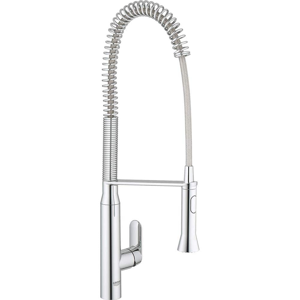 Grohe - Kitchen & Bar Faucets; Type: Pull Down ; Style: Contemporary; Modern; Transitional ; Mount: Deck ; Design: One Handle ; Handle Type: Lever ; Spout Type: High Arc - Exact Tooling