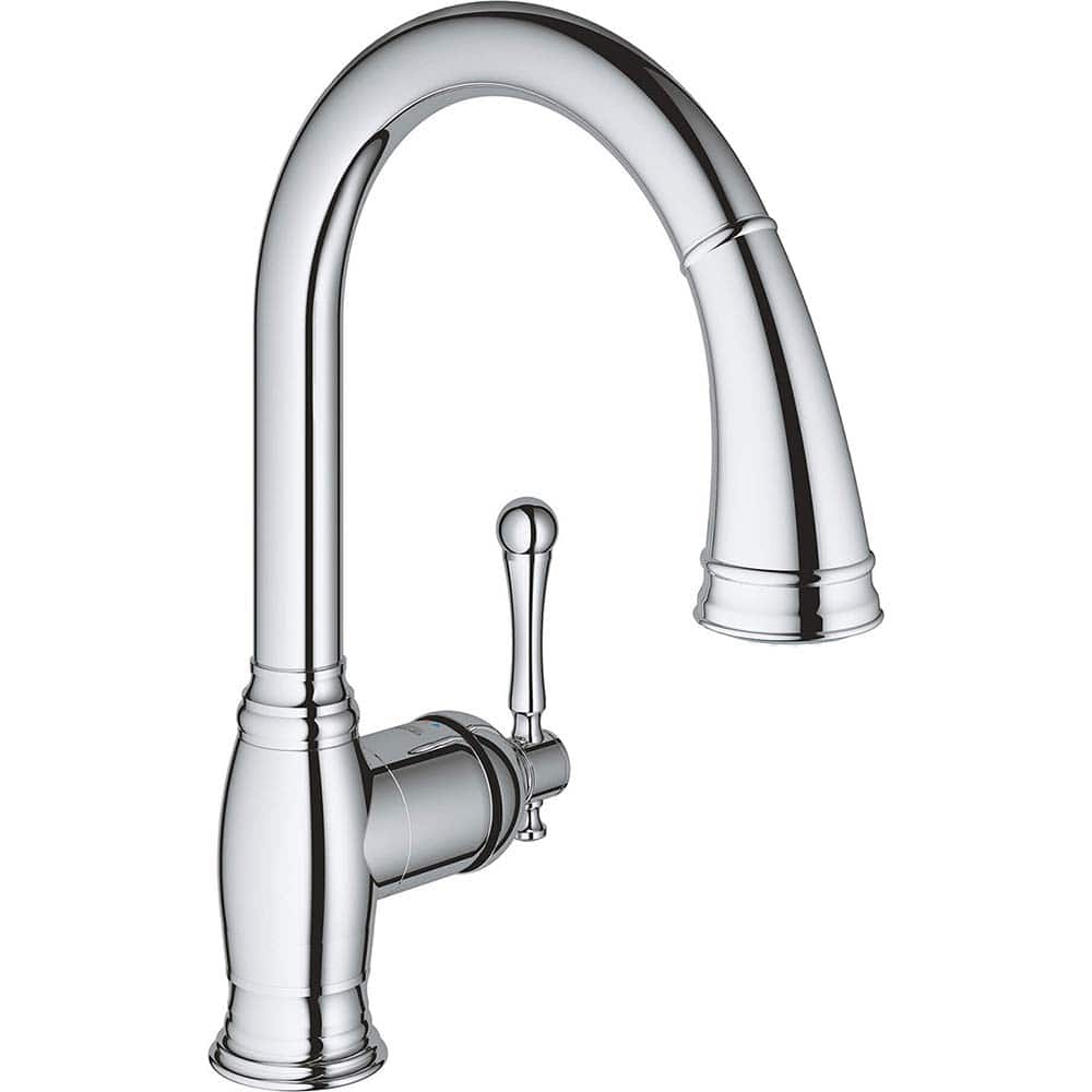 Grohe - Kitchen & Bar Faucets; Type: Pull Down ; Style: Contemporary; Modern; Transitional ; Mount: Deck ; Design: One Handle ; Handle Type: Lever ; Spout Type: High Arc - Exact Tooling