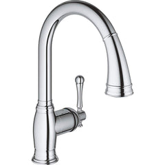 Grohe - Kitchen & Bar Faucets; Type: Pull Down ; Style: Contemporary; Modern; Transitional ; Mount: Deck ; Design: One Handle ; Handle Type: Lever ; Spout Type: High Arc - Exact Tooling