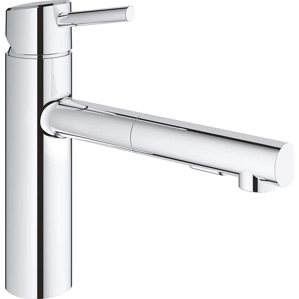 Grohe - Kitchen & Bar Faucets; Type: Pull Out ; Style: Contemporary; Modern; Transitional ; Mount: Deck ; Design: One Handle ; Handle Type: Lever ; Spout Type: Pullout - Exact Tooling